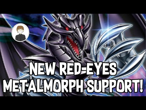 NEW RED-EYES METALMORPH SUPPORT! nice claws. Yu-Gi-Oh!