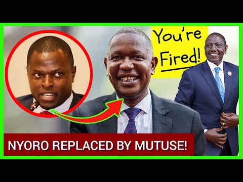 RUTO SHOCKING Change! MP MUTUSE Promoted To Replace Ndindi NYORO, National Assembly Budget Committee