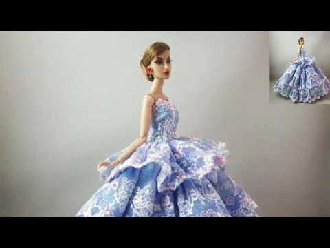 beautiful dolls dress design