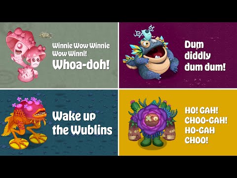 All Lyrics in My Singing Monsters | With Rare Cantorell