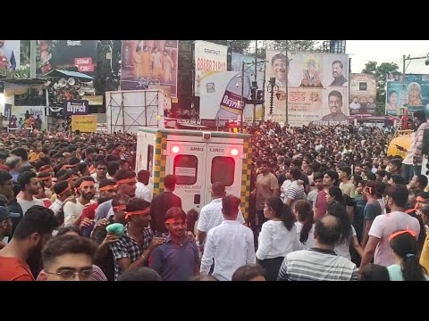 Pune Ganesh Visarjan 2022 Part 5 Way For Ambulance