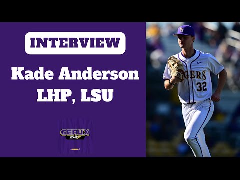 LSU's Kade Anderson recaps freshman year, previews 2025 season