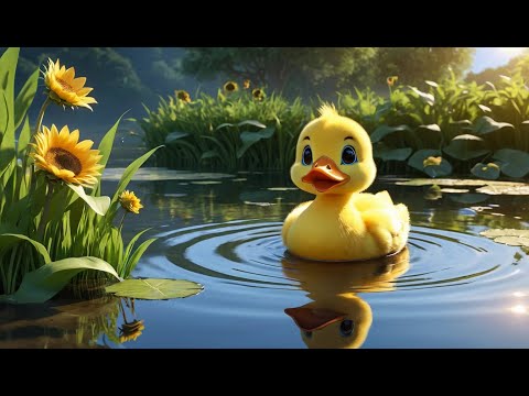 Baby Duck Quack Quack Quack Rhyme Song | Popular Nursery Rhyme | Educational Kids Songs