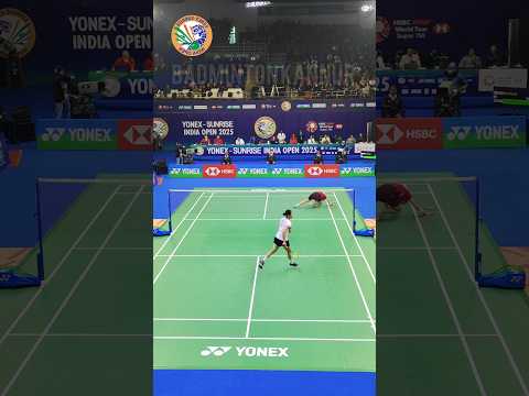 world no.1 An se young fast paced Footwork 🥵🤯🤯🔥 #shorts #badminton #indiaopen2025