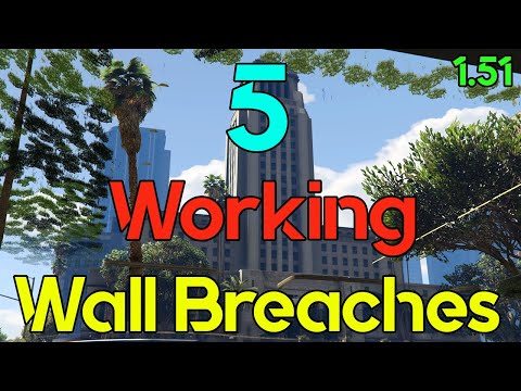 5 Working Wall Breaches in GTA Online -1.51 #12