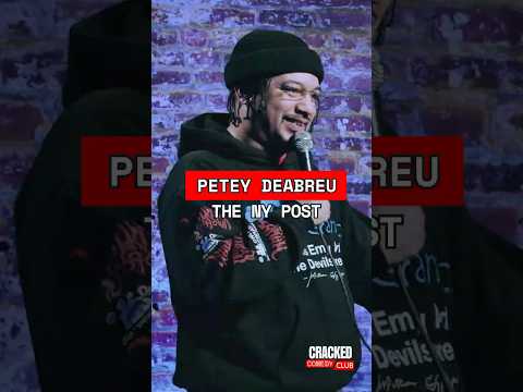 The New York Post is out of pocket | Petey Deabreu | Cracked Comedy Club