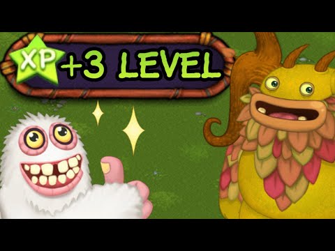 I Leveled Up 3 TIMES?! + I GOT A RARE QUAD 😄 - My Singing Monsters