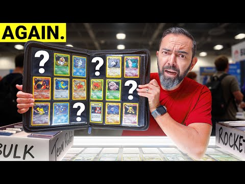 Complete Set in 83 Min. or Lose It All AGAIN (Pokemon Card Challenge)