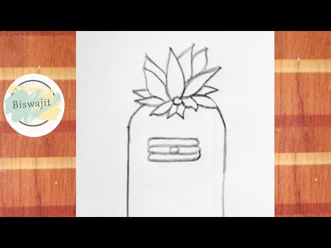 Easy flower drawing of shivling | Beautiful shivling Sketch | easy sketch of Shiva