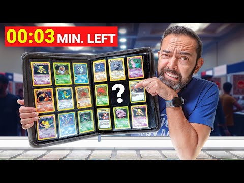 Complete Set in 83 Min. or Lose It All (Pokémon Card Challenge)