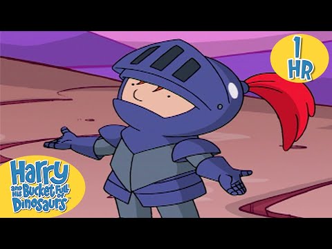 I'm King Harry | Funny Cartoons for Kids | Harry and His Bucket Full of Dinosaurs