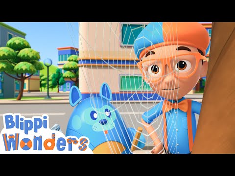 Örümcek Ağı 🕸️ Blippi Türkçe - Çocuklar için Eğitici Videolar