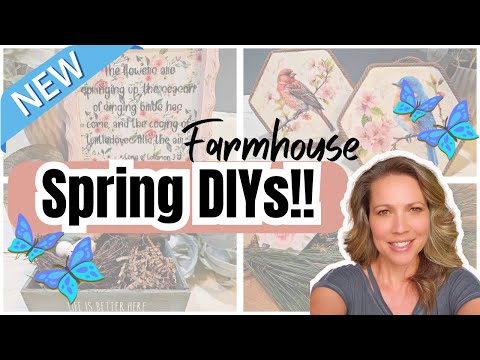 🌺 Easy DIYs That Will Put a Spring In Your Step!!  🥰