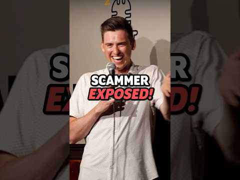 Scammer Exposed! #standup #crowdwork #deftones #standupcomedy #shorts