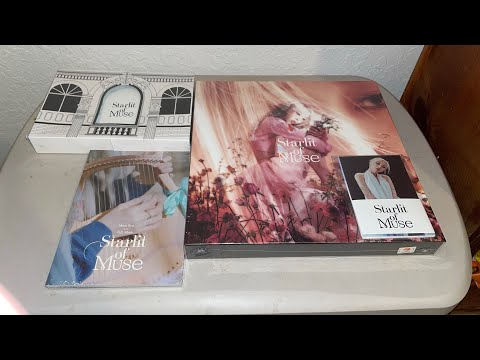 Moonbyul 1st Full Album Starlite Of Muse Unboxing (Photobook, Museum, Poca, & Limited Ver)