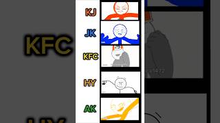 JK KFC KJ Unlimited Flex Works Animation #anime #thestrongestbattlegrounds #jk #kj #roblox #shorts