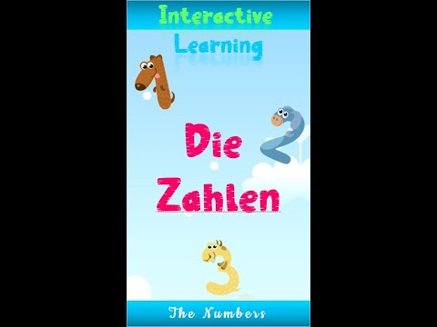 Die Zahlen von 1 bis 10 ! Numbers in German! Learn german !!