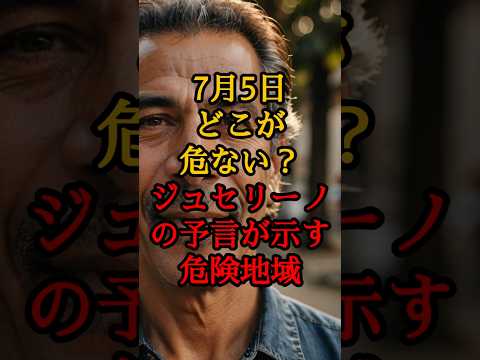 7月5日、どこが危ない？ジュセリーノの予言が示す危険地域【 都市伝説 予言 ジュセリーノ 2025 陰謀論 】