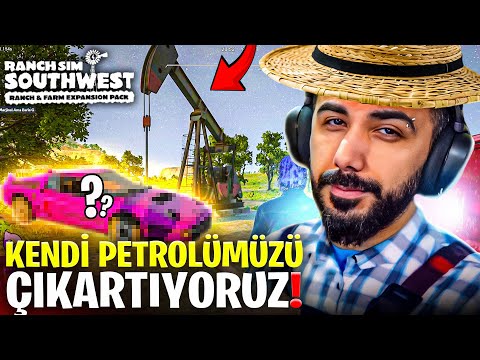 PETROL ÇIKARTIYORUZ!! YENİ SPOR ARABAM!! EKİPLE RANCH SIMULATOR | Barış Can