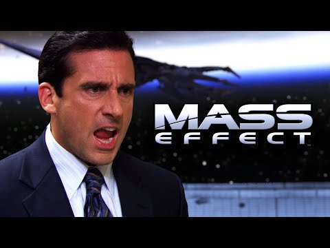 Michael Scott resolves conflicts in Mass Effect