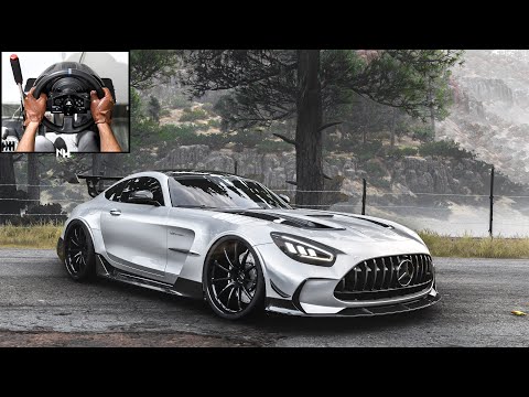 1200HP Mercedes-AMG GT Black Series | Forza Horizon 5 | Steering Wheel Gameplay