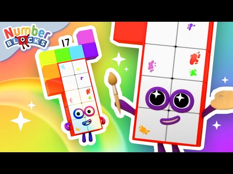 🌈 Back to School Rainbow Counting Adventure! 🧮 | 2 hours of Counting for Kids | @Numberblocks