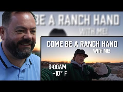 BRITS React to FULL day in the life on a -10 degree day! Ranching in South Dakota