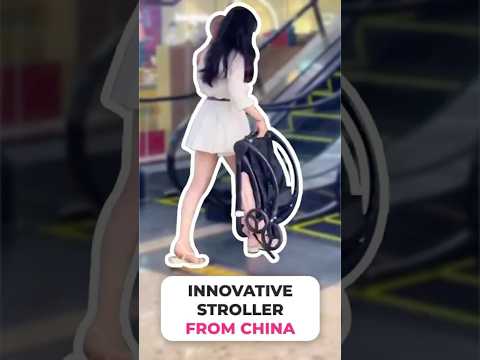 Portable stroller seen in China #china #shorts #tech