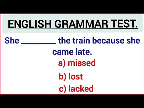 IF YOU WANT TO IMPROVE YOUR ENGLISH, TAKE THIS TEST ✍️. CAN YOU PASS THIS TEST?