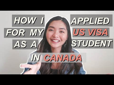 HOW TO APPLY 🇺🇸 U.S. TOURIST VISA as a👩‍🎓Student in 🇨🇦 CANADA (Interview, Tips..) Part 1