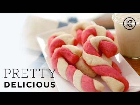 Candy Cane Cookies | Pretty Delicious