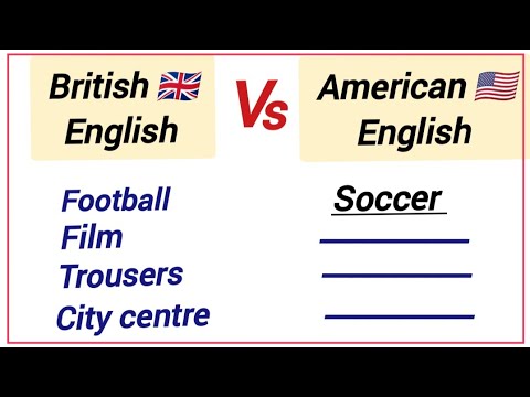 British 🇬🇧 English Vs American 🇺🇲 English challenge 📘 improve your English vocabulary.