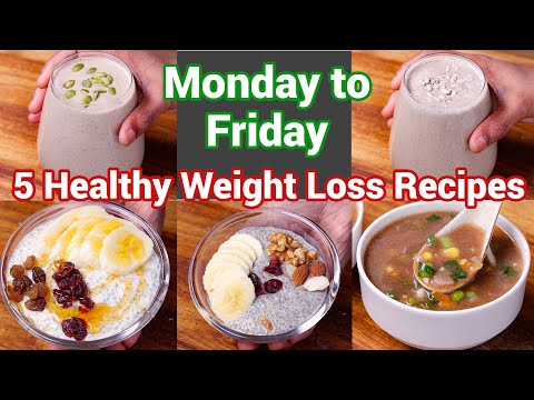 Monday 2 Friday Healthy Weight Loss Recipes - Tasty & Easy 2 Make | 5 Weight Loss Recipes