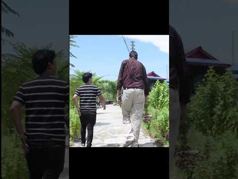 Prabesh meets Tallest man of Nepal