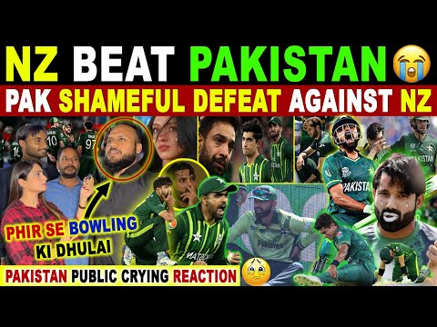 NZ BEAT PAK IN CHAMPIONS TROPHY 2025 | NZ EXPOSED PAK LUMBER 1 BOWLING | PAK PUBLIC CRYING REACTION