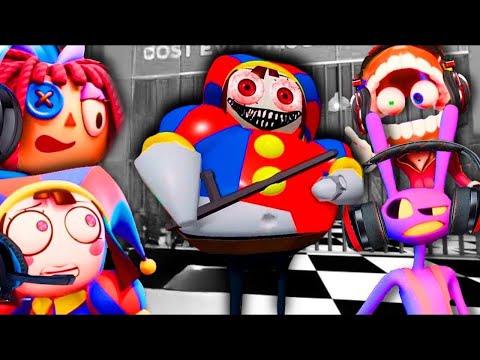 The Amazing Digital Circus Characters Play Barrys Prison Run in Roblox #306