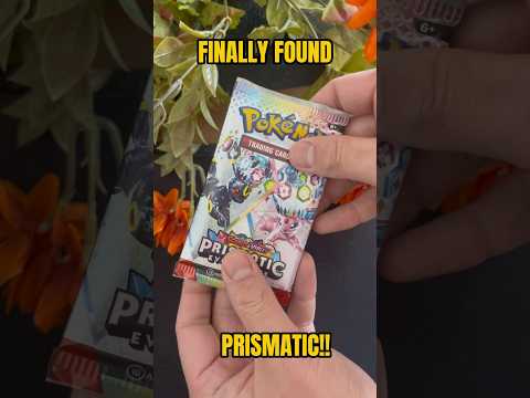 Prismatic Evolutions pack opening - part 3 #eeveelution #pokemoncards  #prismaticevolutions