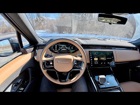 2025 Range Rover Sport PHEV - POV First Driving Impressions