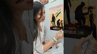 Republic day Drawing #republicdaydrawing #republicday2025 #ytshorts #shorts #shivanijaiswalart