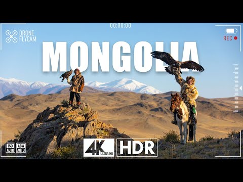 Mongolia 4K • Breathtaking Nature Scenes with Calming Music | Ultimate Relaxation in Ultra HD