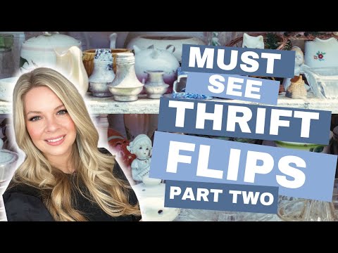 NEW DIY Home Decor Thrift Flips for 2024 PART 2