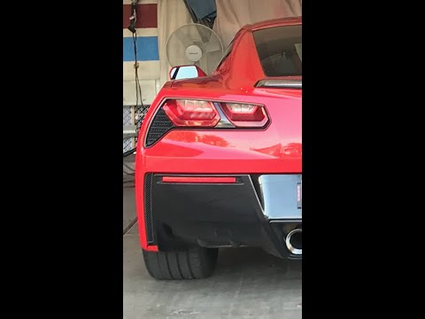 Corvette C7 Rear Bumper Wings like TheSketchMonkey's Corvette C8