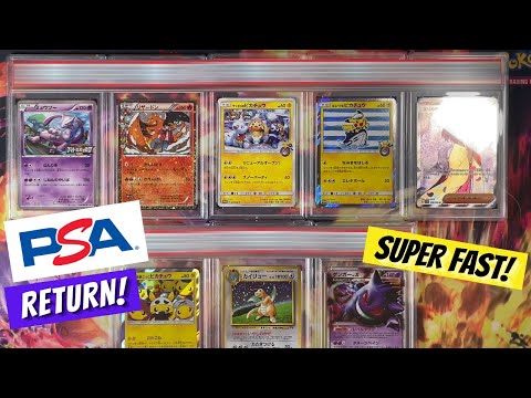 SUPER FAST PSA Return Regular & Value Plus Services! Japanese Exclusive and Pikachu Promo!