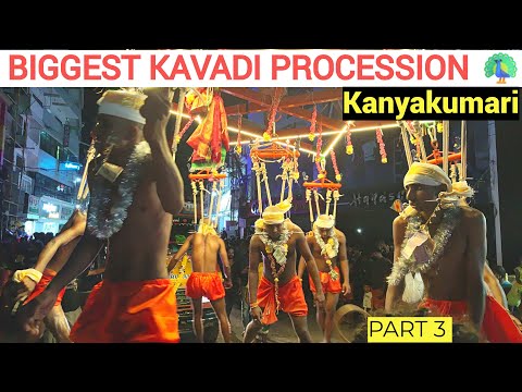 Biggest Kavadi Festival @Kanyakumari🚩| Eraniel Kavadi Kattu 2025🦚|Thiruchendur Murugan Kavadi Yatra🐓