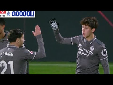 Arda Güler Goal | Girona vs Real Madrid 0-2 Highlights | LaLiga 2024/25