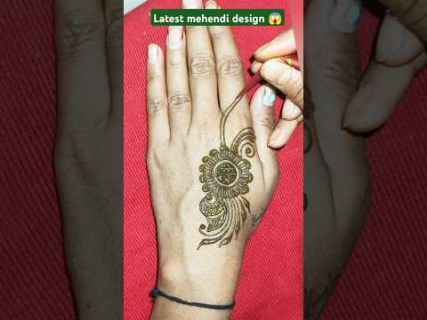 Latest Eid special mehendi design for back side 😱😱#eidspecialmehendi #trending #mehendi #hennadesign