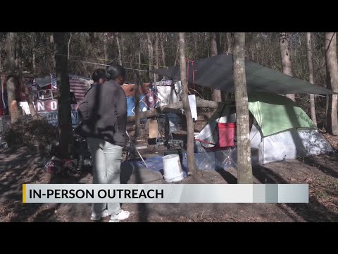 Housing First homeless outreach in-person in Mobile, Baldwin