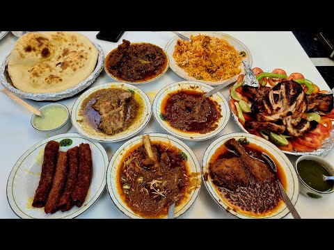 Best Old Delhi 25 Course Nonveg Feast | Khamiri, Mutton Nihari, Jhangri Mutton, kebab, Biryani,Korma