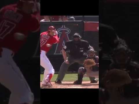 Sweet Swing of Shohei Ohtani #MLB #baseball