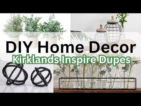 Kirkland’s Inspired Dupes | Must Watch Dollar Tree DIYs | DIY Home Decor